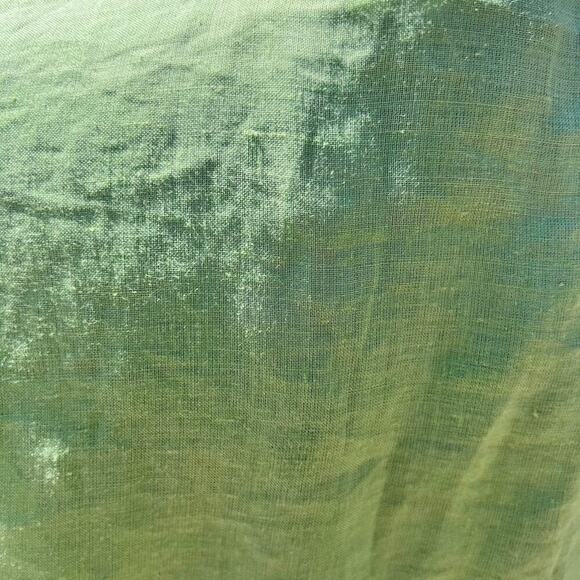 Jordan linen button down shirt, short sleeve, women's size M - Picture 7 of 9